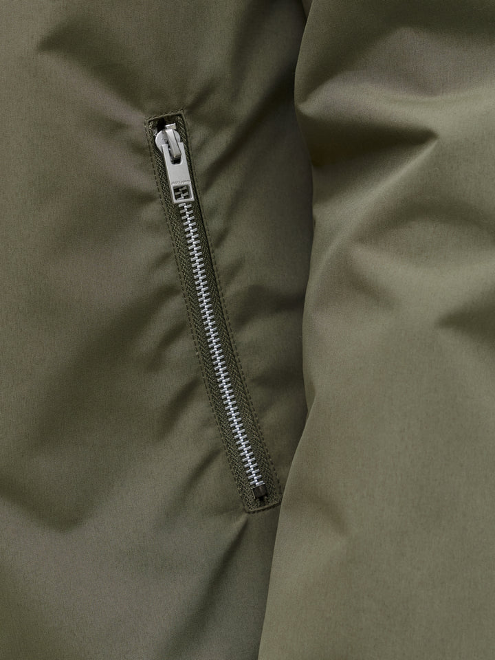 JJERUSH HARRINGTON BOMBER NOOS, Dusty Olive 176003 Bild 2