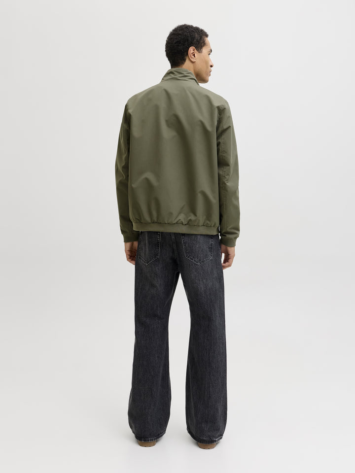 JJERUSH HARRINGTON BOMBER NOOS, Dusty Olive 176003 Bild 6