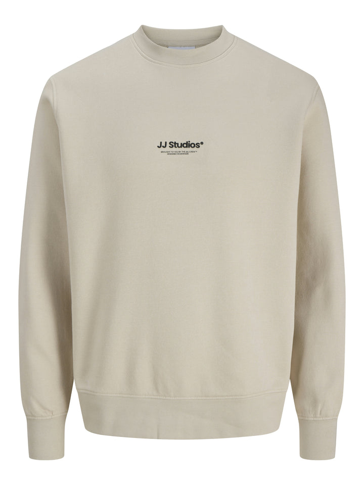 JJESOHO SWEAT CREW NECK NOOS, Moonbeam 176631 Bild 1