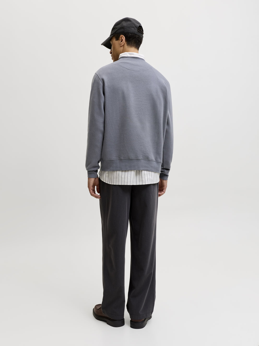 JJESOHO SWEAT CREW NECK NOOS, Turbulence 176720 Bild 3