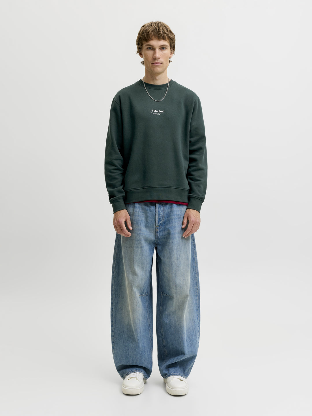 JJESOHO SWEAT CREW NECK NOOS, Scarab 177578 Bild 3