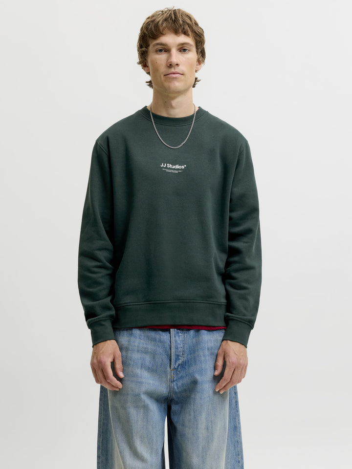 JJESOHO SWEAT CREW NECK NOOS, Scarab 177578 Bild 6