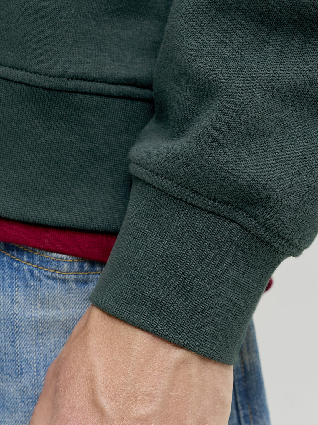 JJESOHO SWEAT CREW NECK NOOS, Scarab 177578 Bild 7
