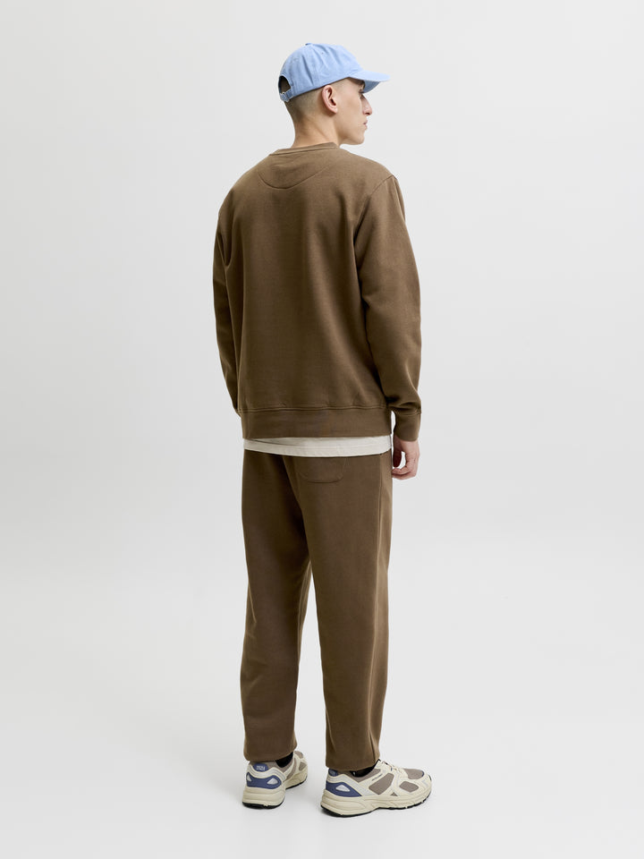 JJESOHO SWEAT CREW NECK NOOS, Cocoa 307144 Bild 4
