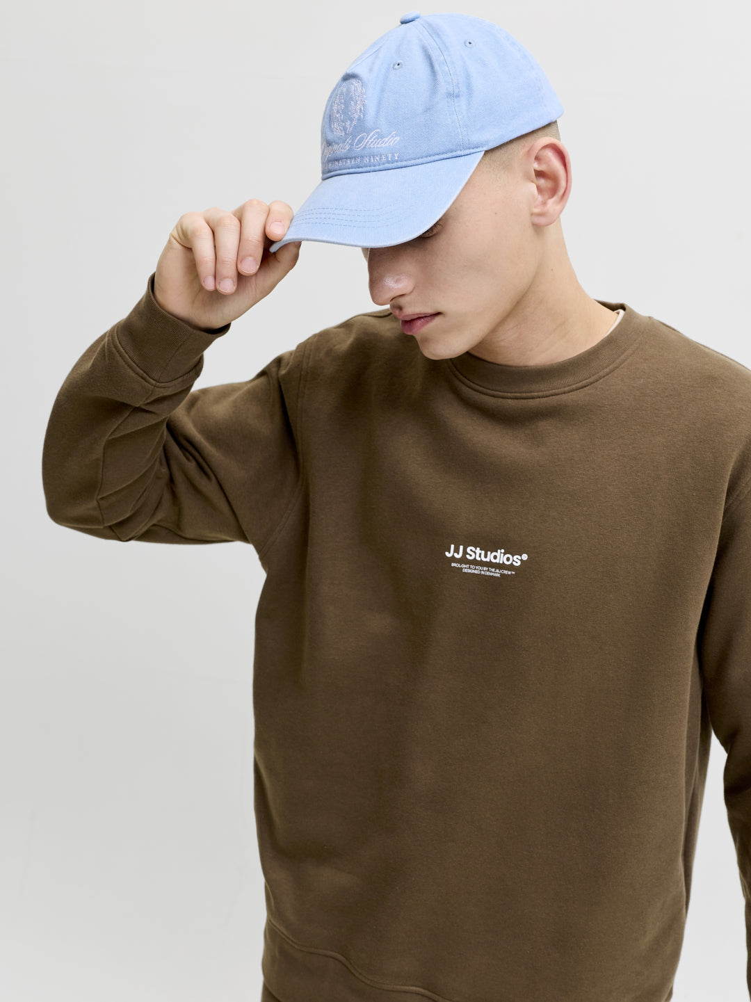 JJESOHO SWEAT CREW NECK NOOS, Cocoa 307144 Bild 7