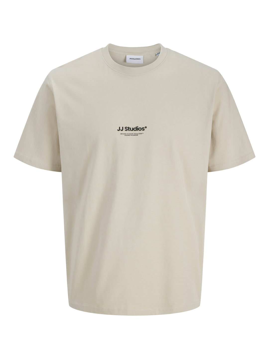 JJESOHO TEE SS CREW NECK NOOS, Moonbeam 176631 Bild 1