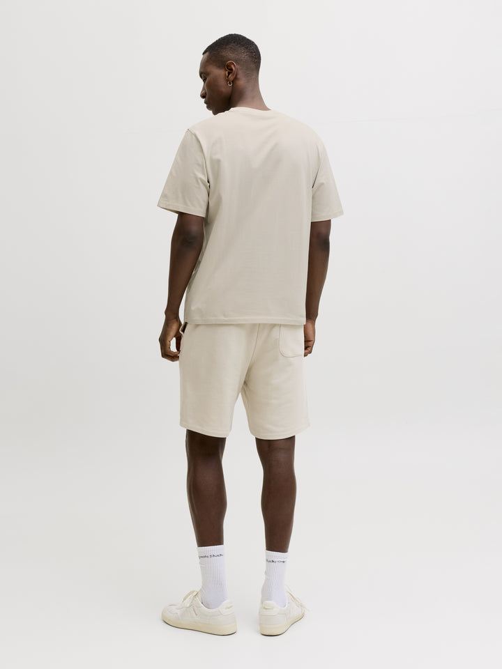 JJESOHO TEE SS CREW NECK NOOS, Moonbeam 176631 Bild 3