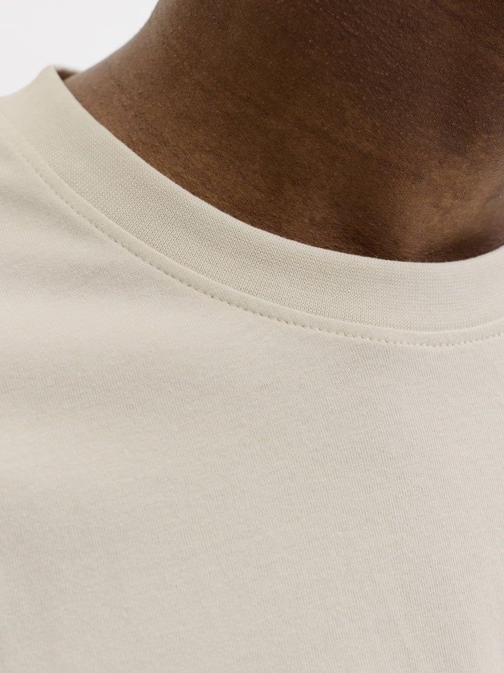 JJESOHO TEE SS CREW NECK NOOS, Moonbeam 176631 Bild 4