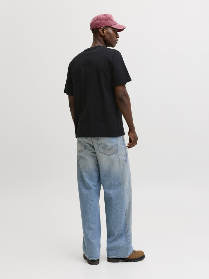 JJESOHO TEE SS CREW NECK NOOS, Black 178012 Bild 3