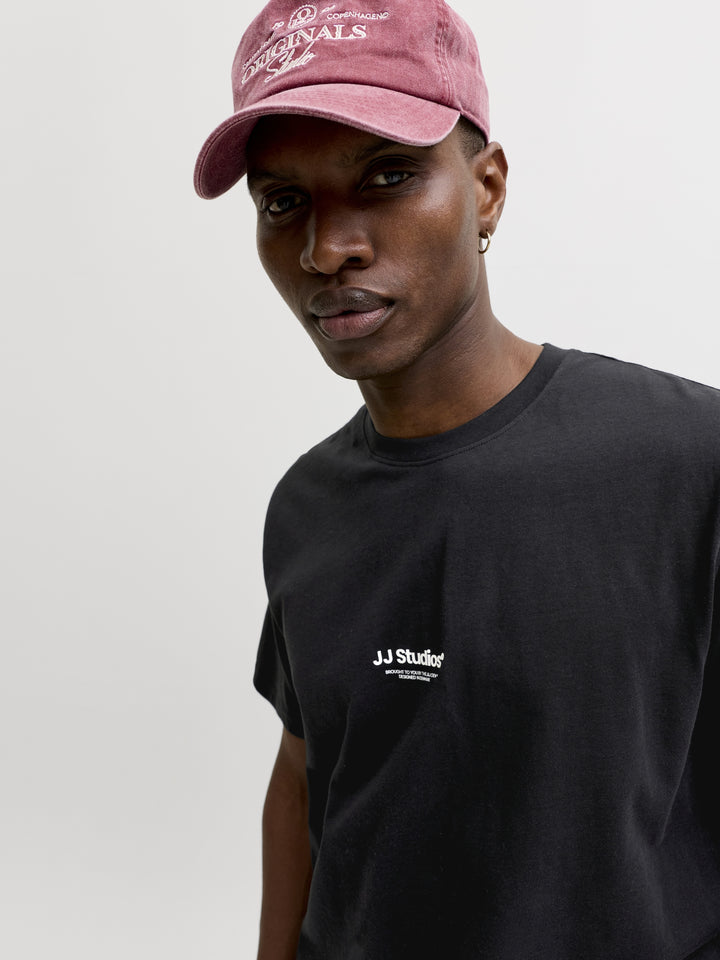JJESOHO TEE SS CREW NECK NOOS, Black 178012 Bild 4