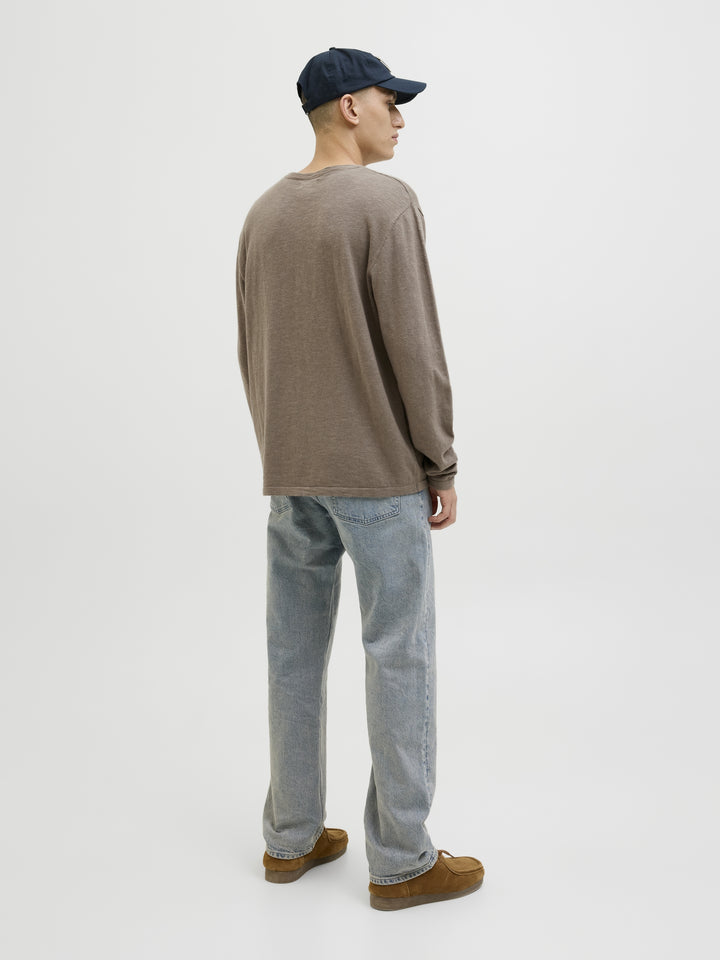 JJESUMMER KNIT CREW NECK SN, Falcon 176574 Bild 3