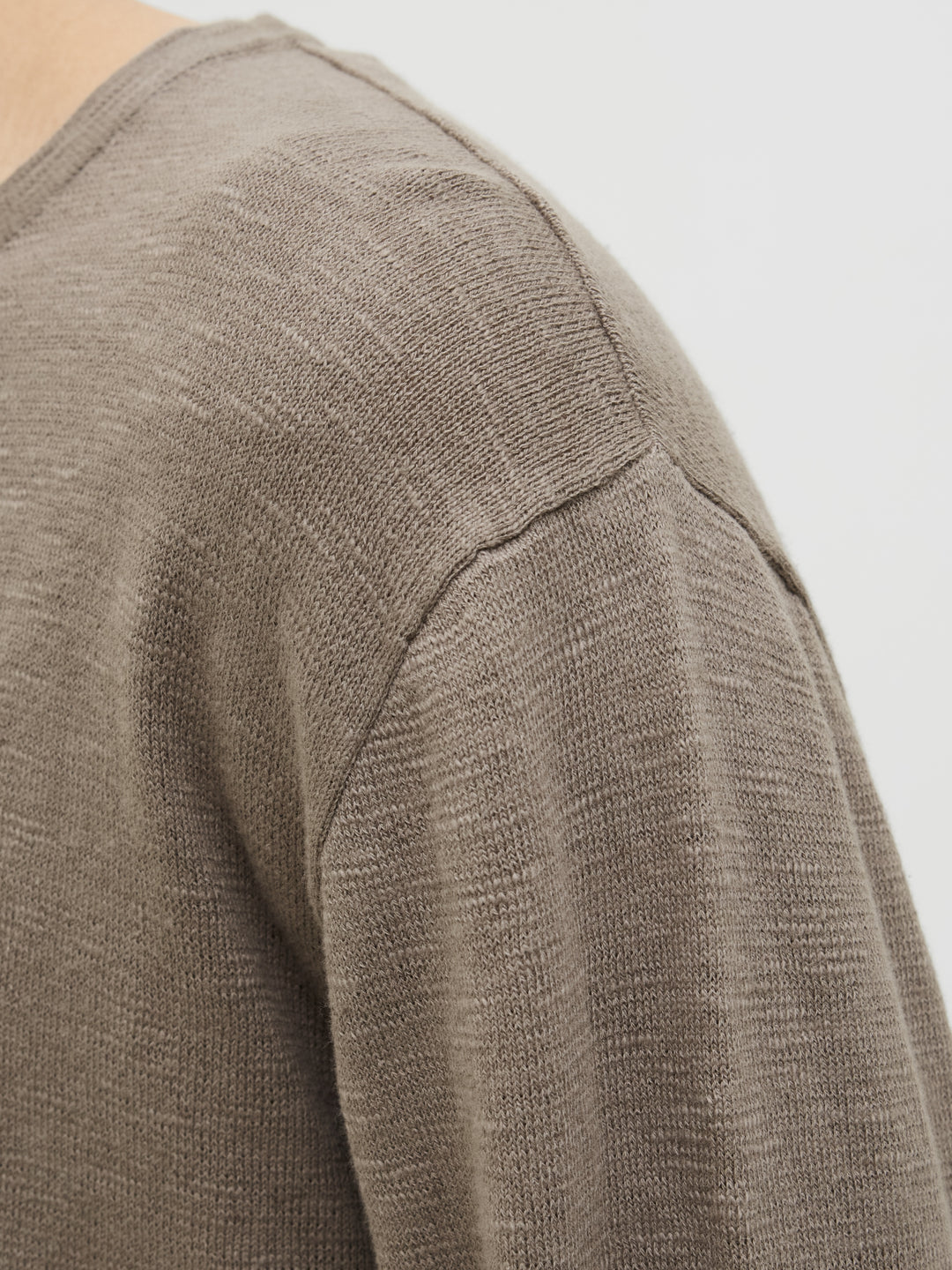 JJESUMMER KNIT CREW NECK SN, Falcon 176574 Bild 4