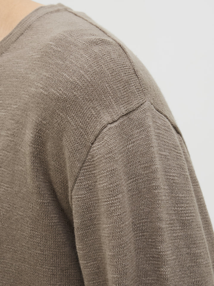 JJESUMMER KNIT CREW NECK SN, Falcon 176574 Bild 4
