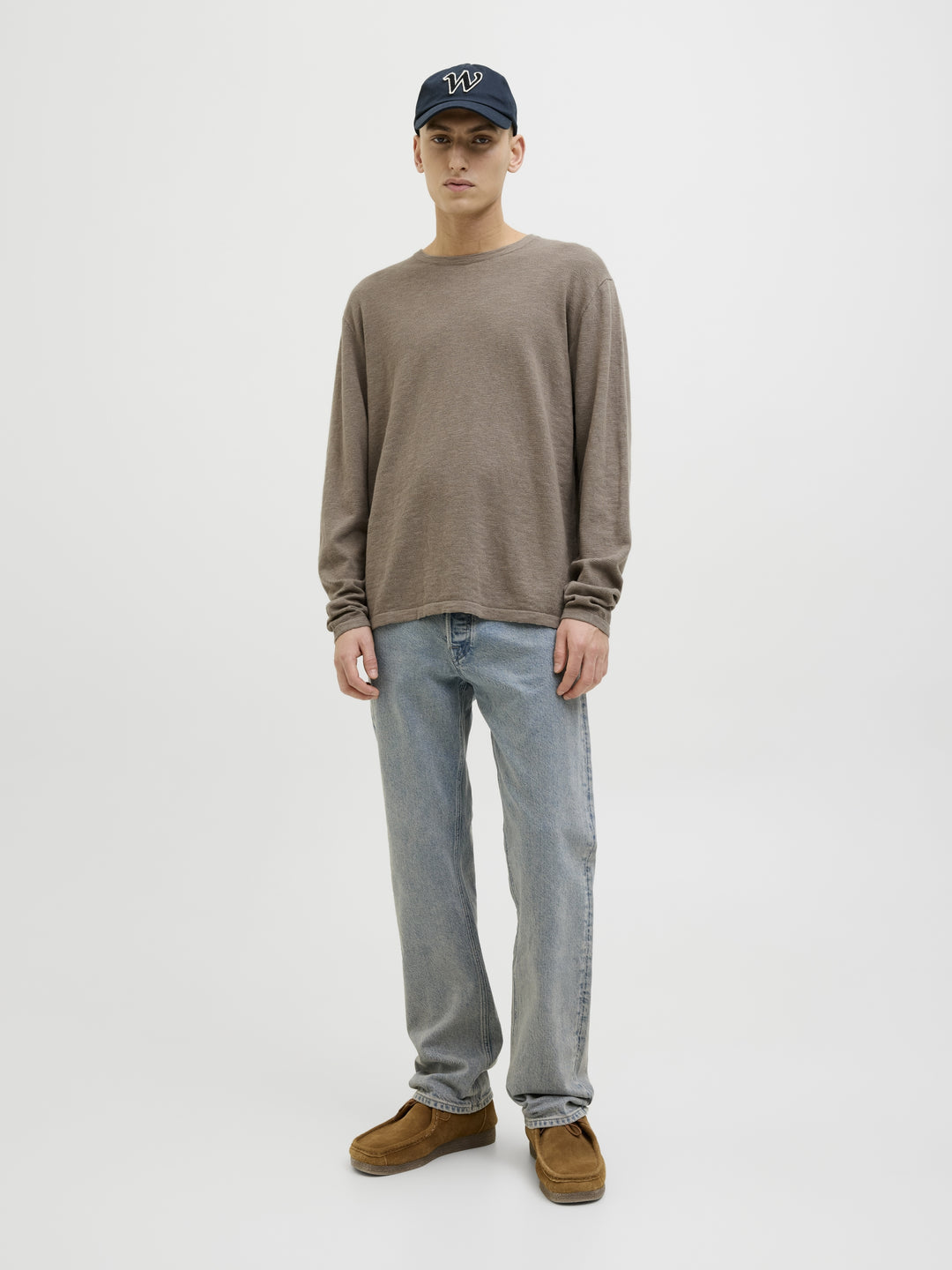 JJESUMMER KNIT CREW NECK SN, Falcon 176574 Bild 5