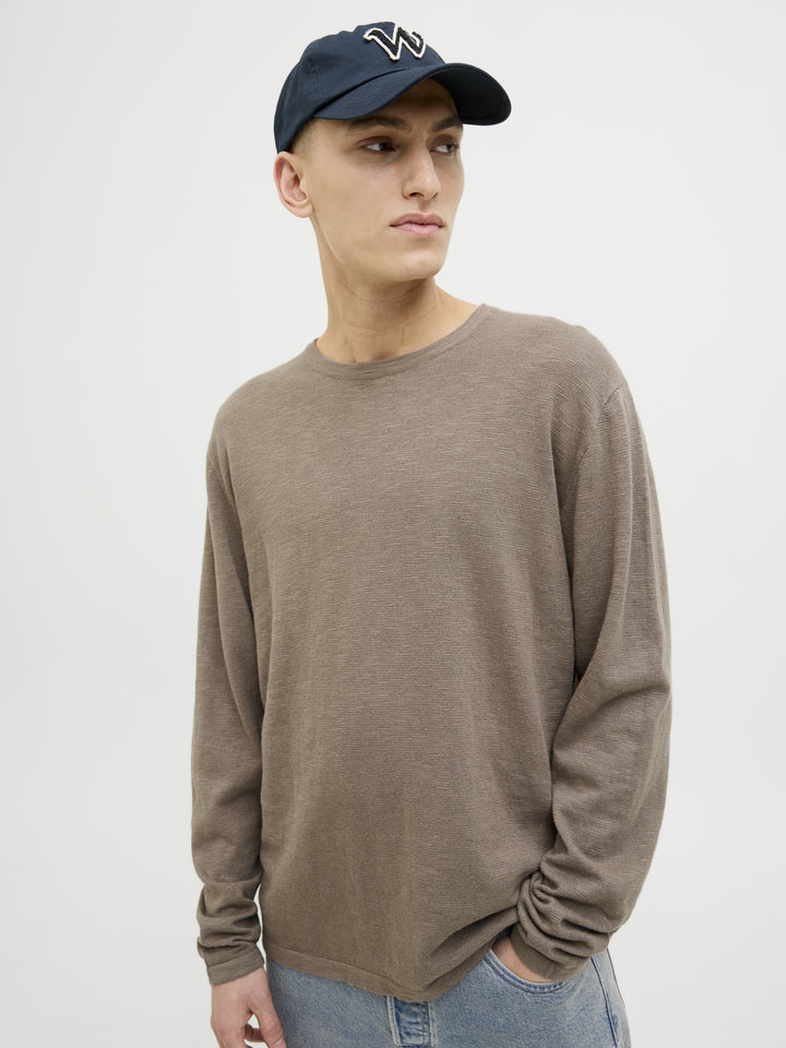 JJESUMMER KNIT CREW NECK SN, Falcon 176574 Bild 6