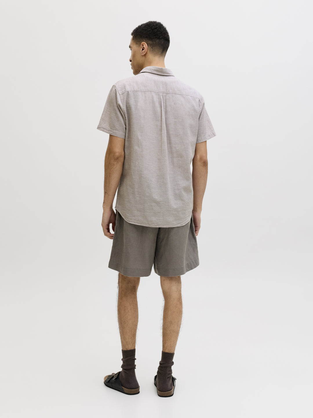 JJESUMMER LINEN BLEND SHIRT S/S SN, String 175966 Bild 7