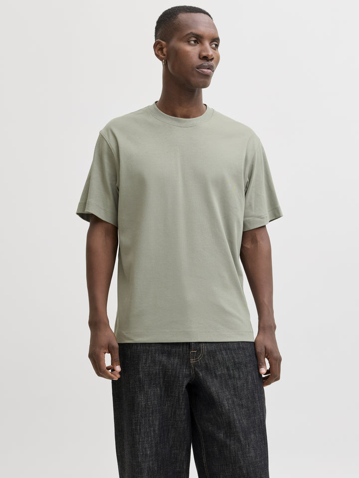 JJEURBAN EDGE TEE SS O-NECK NOOS, Vetiver 176725 Bild 2