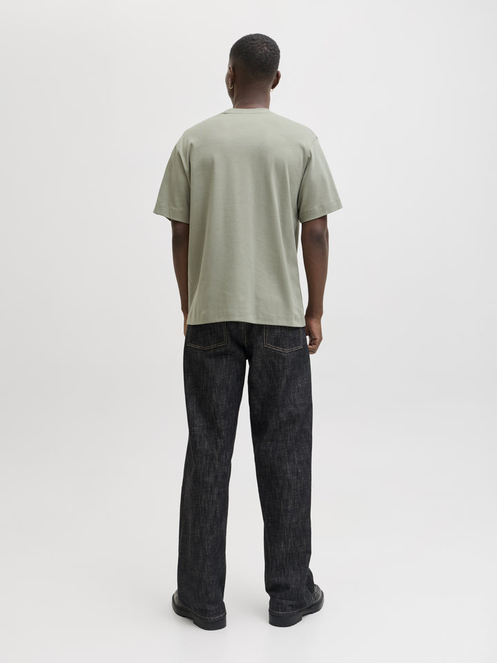 JJEURBAN EDGE TEE SS O-NECK NOOS, Vetiver 176725 Bild 3