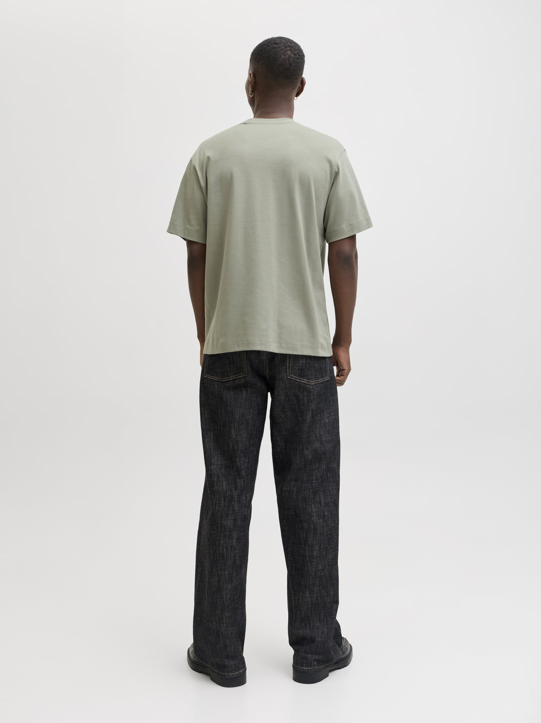 JJEURBAN EDGE TEE SS O-NECK NOOS, Vetiver 176725 Bild 3