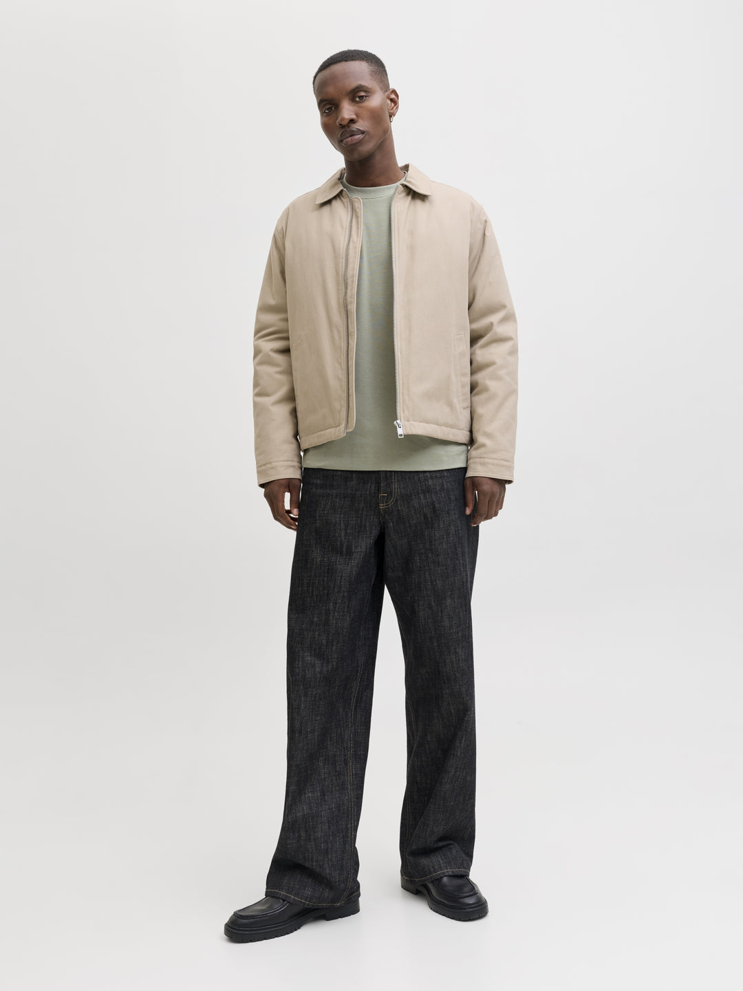JJEURBAN EDGE TEE SS O-NECK NOOS, Vetiver 176725 Bild 5