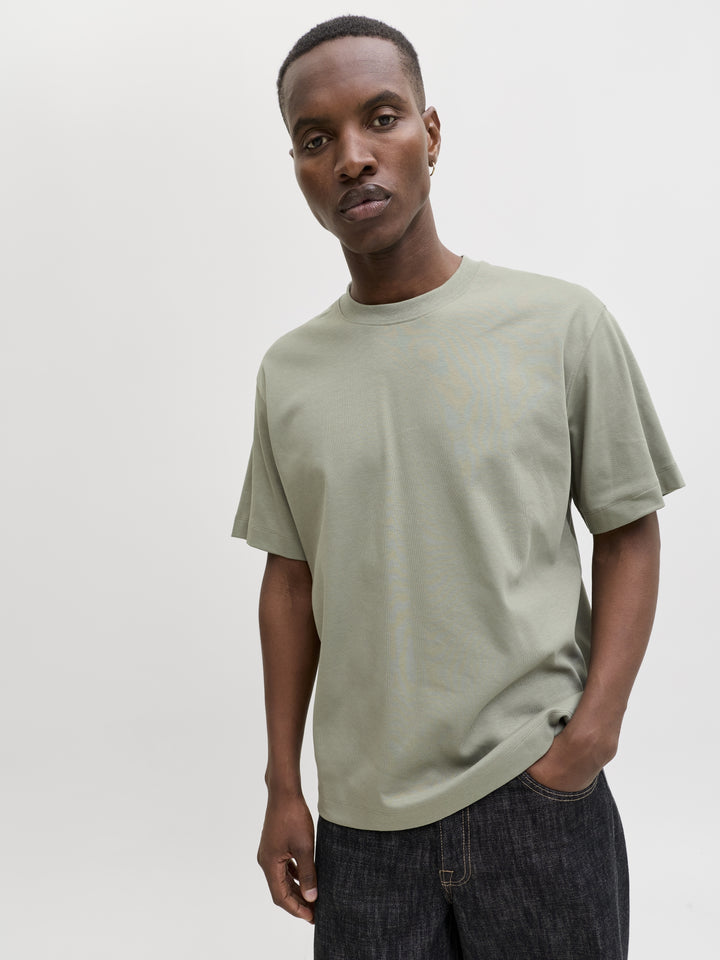 JJEURBAN EDGE TEE SS O-NECK NOOS, Vetiver 176725 Bild 7