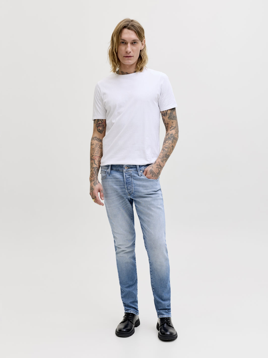 JJIGLENN JJICON JOS 157 NOOS, Blue Denim 188779 Bild 7