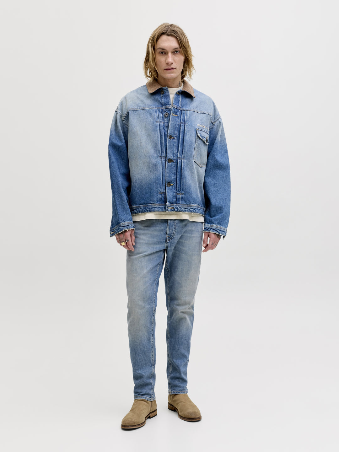 JJIMIKE JJORGINAL JOS 511 NOOS, Blue Denim 188779 Bild 8