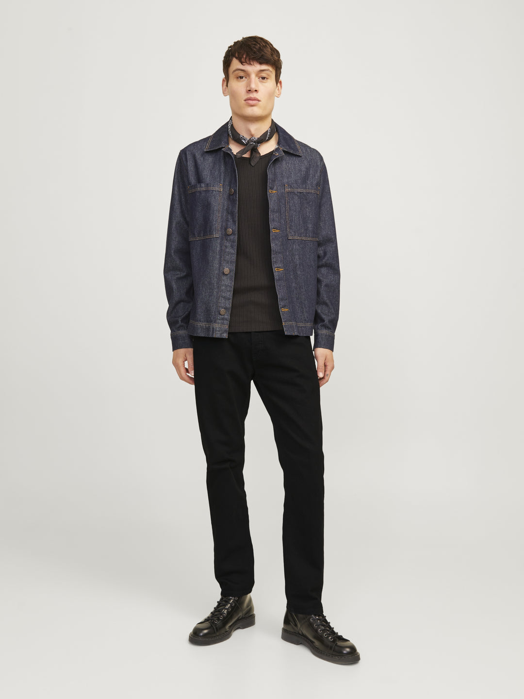 JJIMIKE JJORIGINAL SBD 553 NOOS, Black Denim 175694 Bild 7