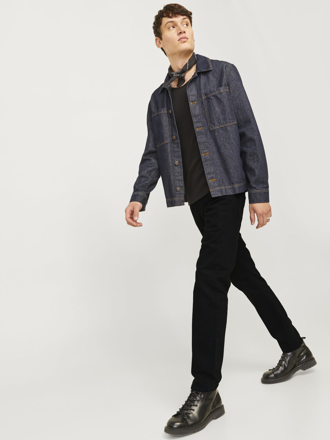 JJIMIKE JJORIGINAL SBD 553 NOOS, Black Denim 175694 Bild 8