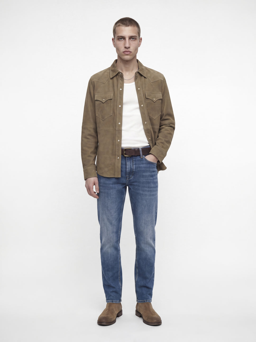JJIMIKE JJPAOLO ST 350 SN, Blue Denim 188779 Bild 5