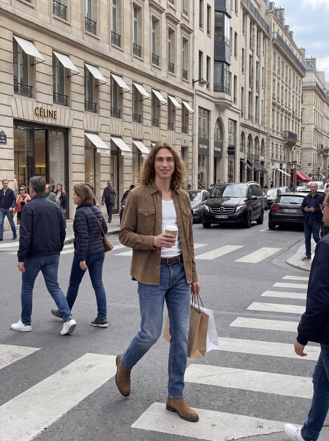 JJIMIKE JJPAOLO ST 350 SN, Blue Denim 188779 Bild 5