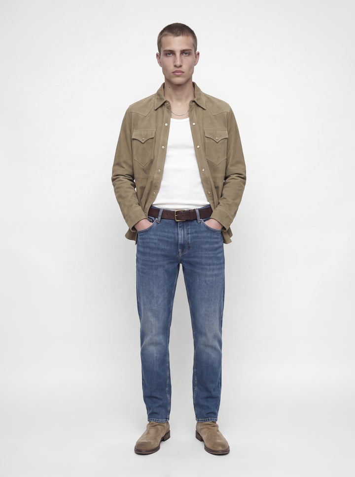 JJIMIKE JJPAOLO ST 350 SN, Blue Denim 188779 Bild 7
