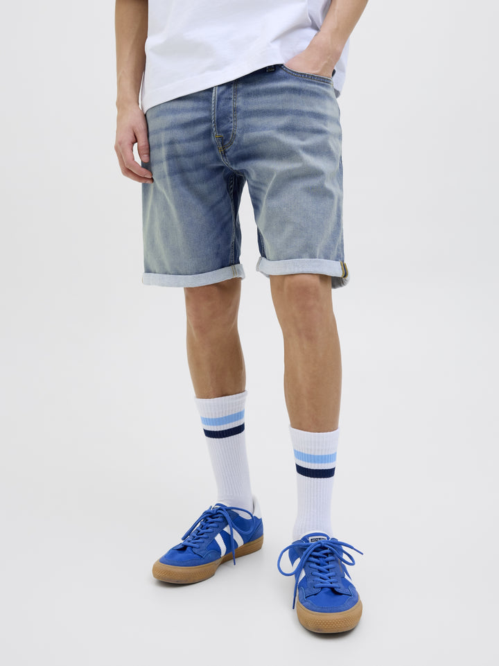 JJIRICK JJICON I.K. SHORTS GE 129 S, Blue Denim 188779 Bild 3