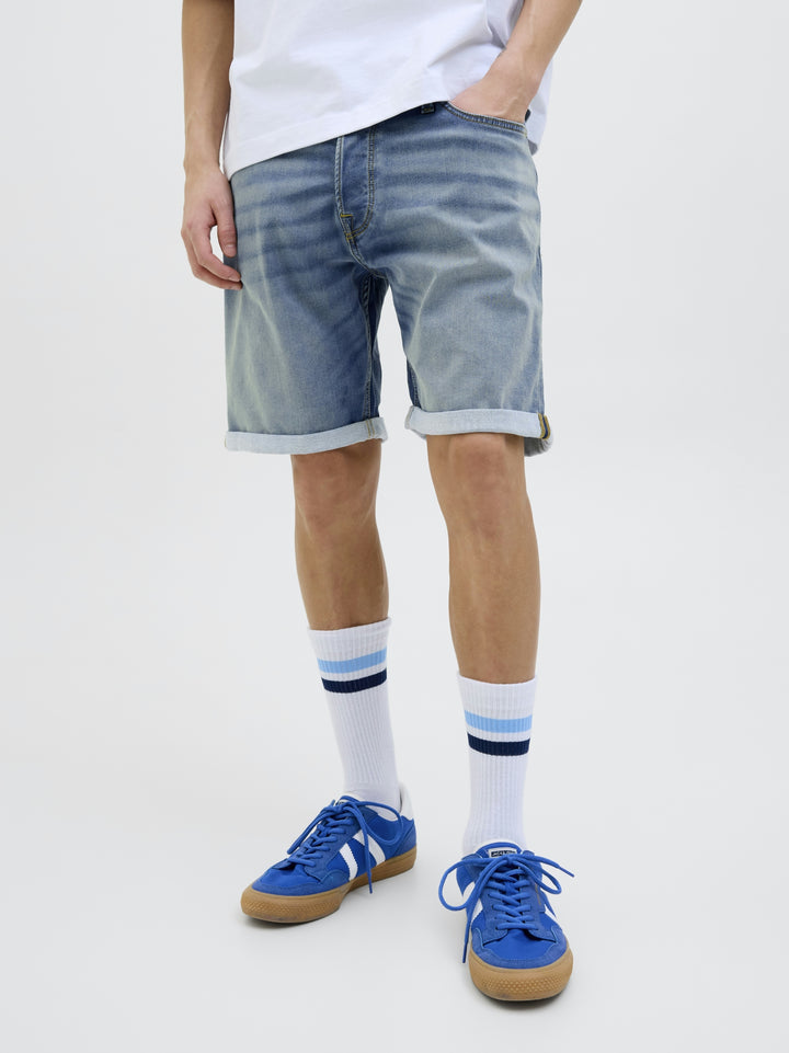 JJIRICK JJICON I.K. SHORTS GE 129 S, Blue Denim 188779 Bild 3