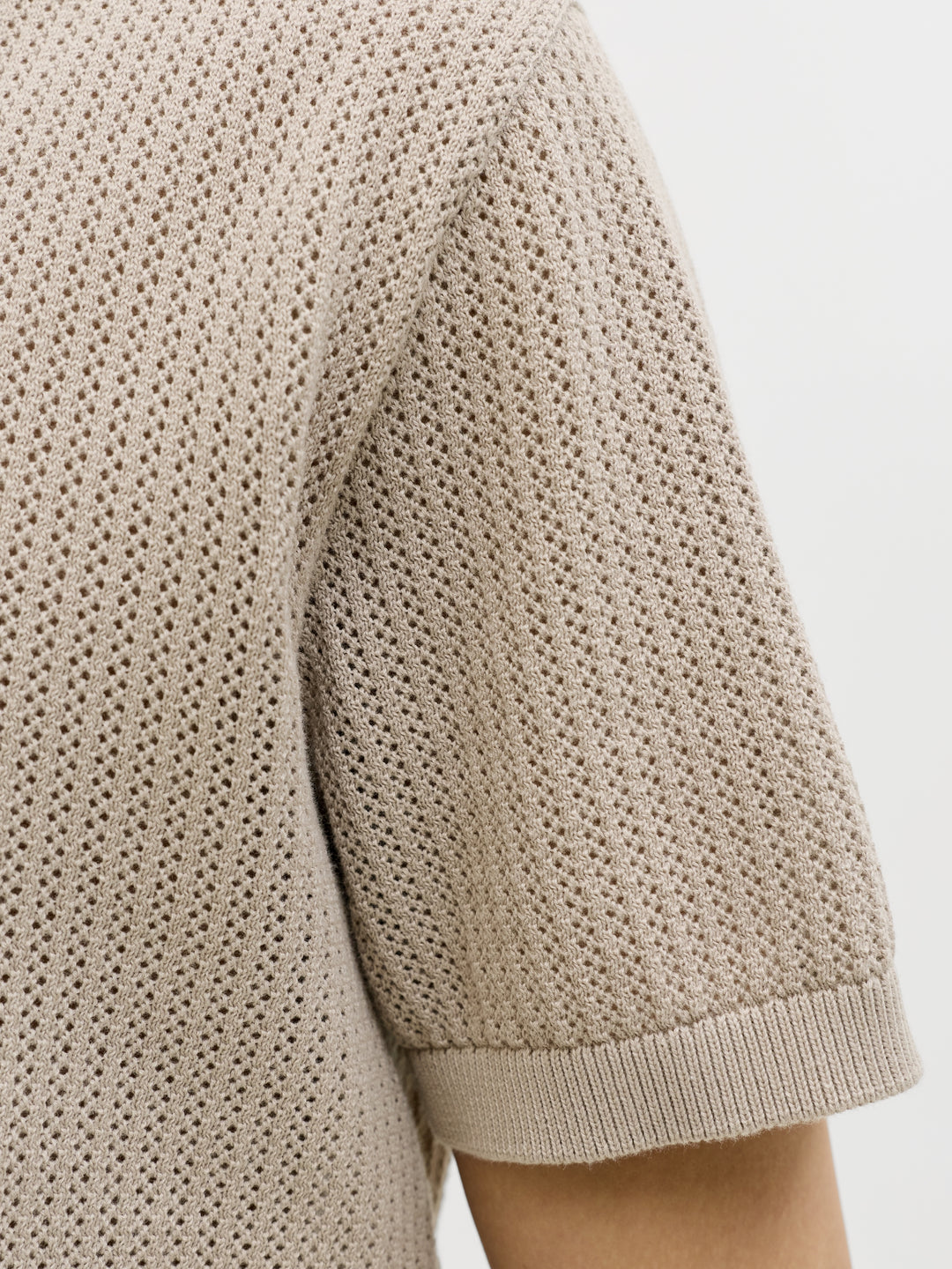 JJJESS KNIT POLO SS, String 175966 Bild 3