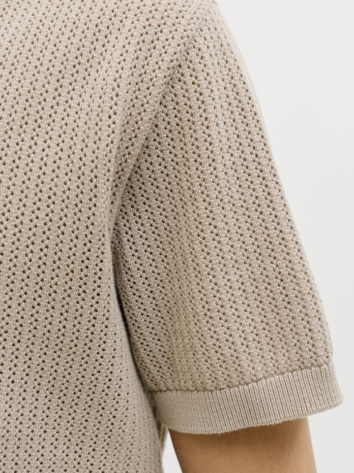 JJJESS KNIT POLO SS, String 175966 Bild 3