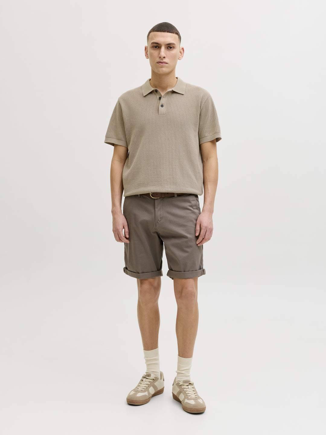 JJJESS KNIT POLO SS, String 175966 Bild 7