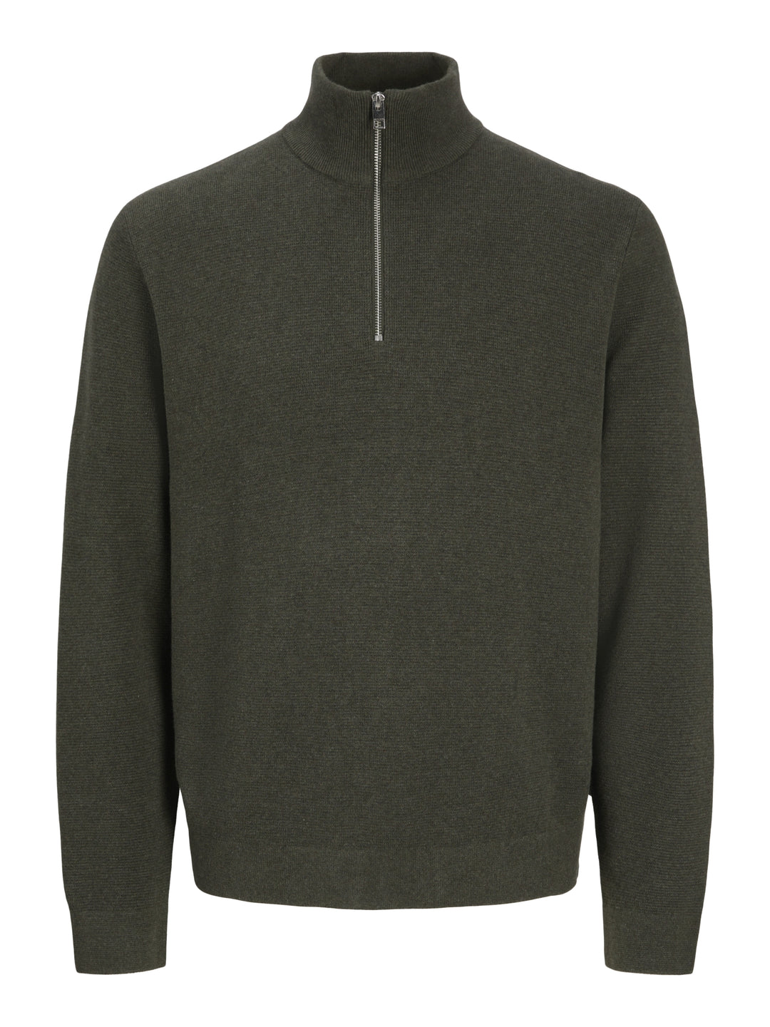 JJMILANO STITCH KNIT HALF ZIP SN, Rosin/Melange 176668001 Bild 1