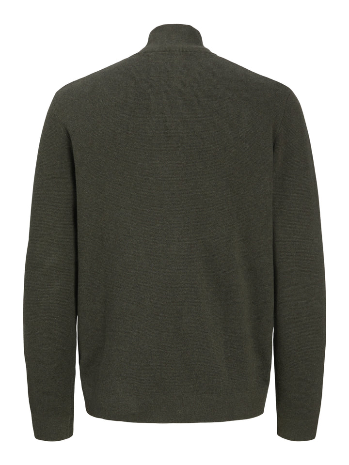 JJMILANO STITCH KNIT HALF ZIP SN, Rosin/Melange 176668001 Bild 2