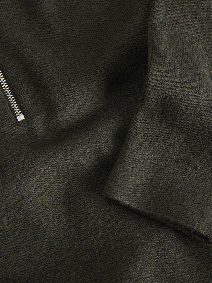 JJMILANO STITCH KNIT HALF ZIP SN, Rosin/Melange 176668001 Bild 9