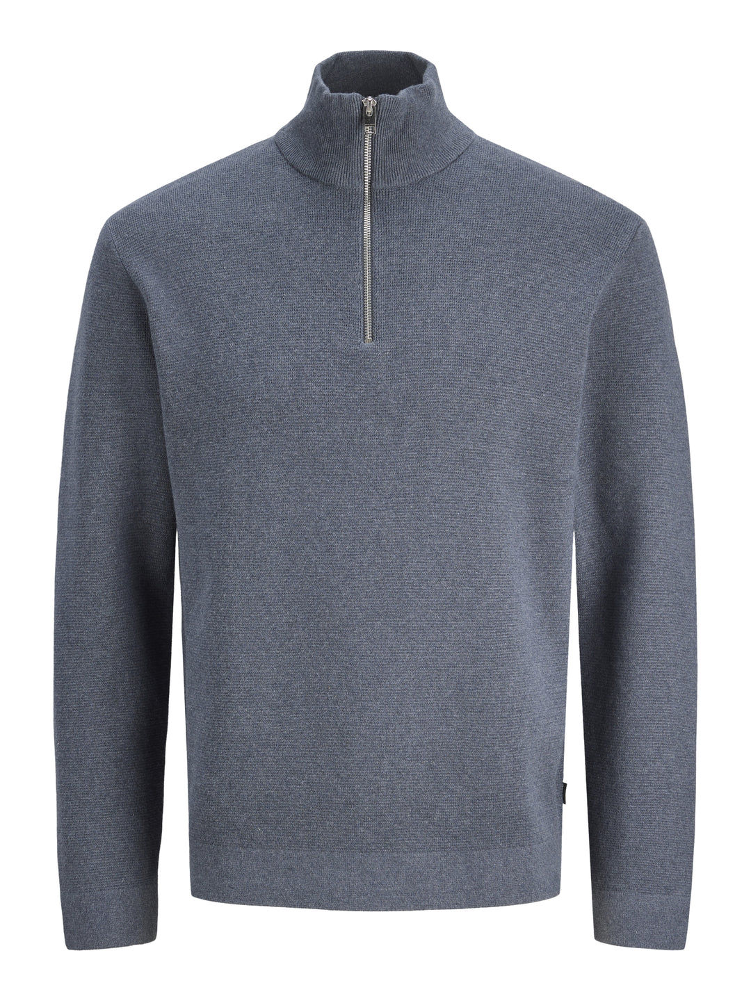 JJMILANO STITCH KNIT HALF ZIP SN, Turbulence/Melange 176720001 Bild 1