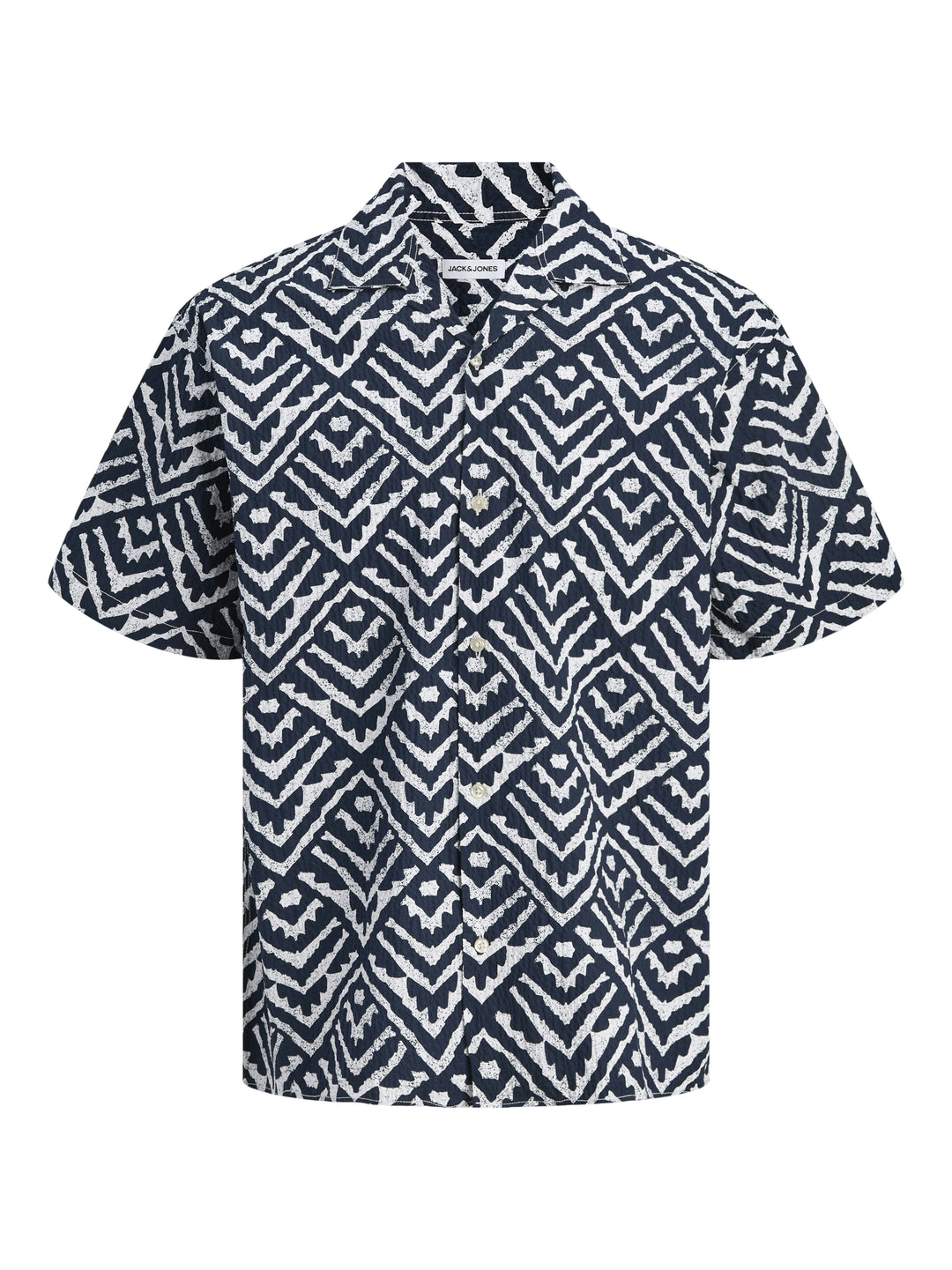 JJMILO SEERSUCKER RESORT SHIRT SS, Sky Captain/AOP 175917001 Bild 1