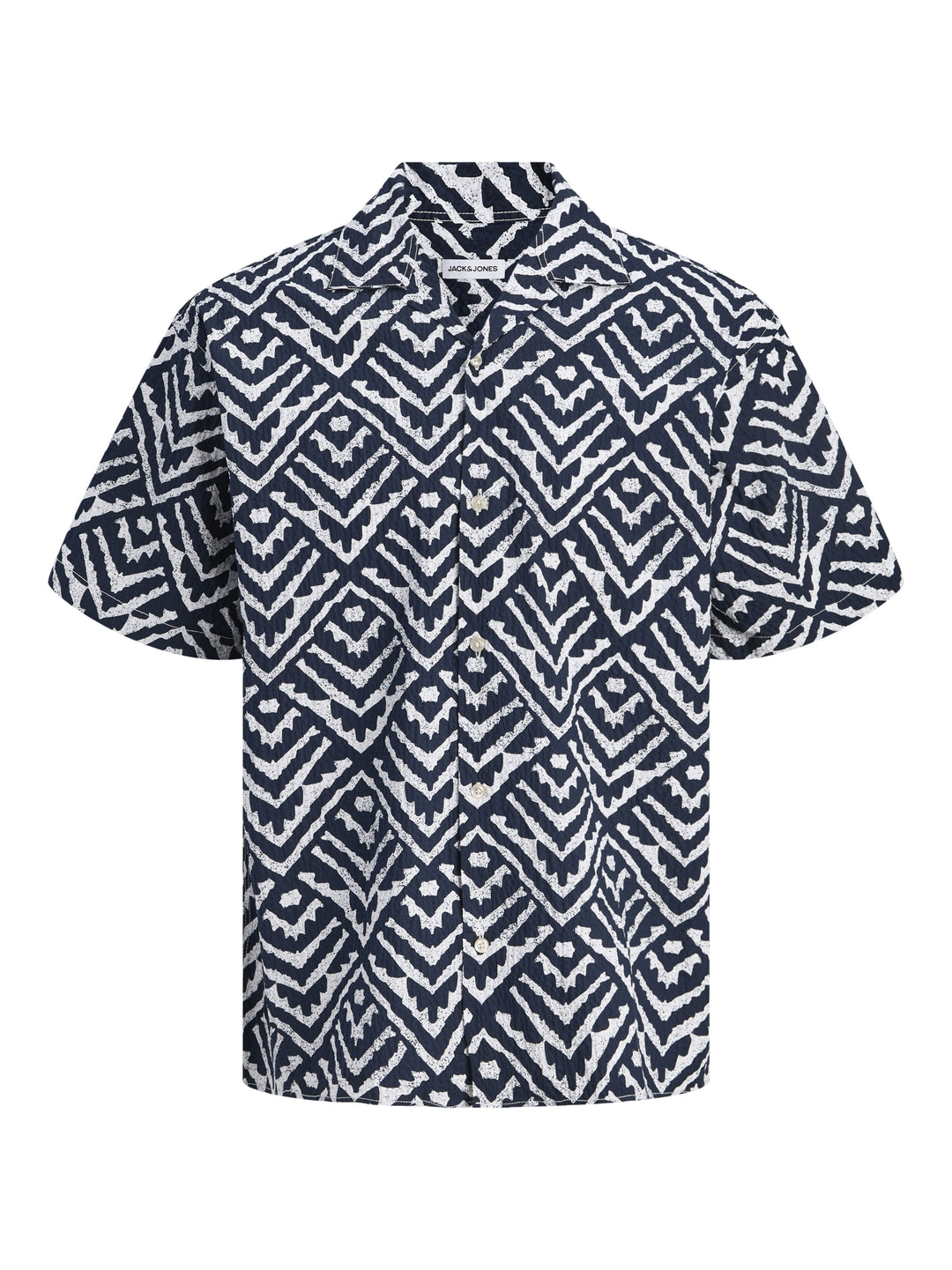 JJMILO SEERSUCKER RESORT SHIRT SS, Sky Captain/AOP 175917001 Bild 1