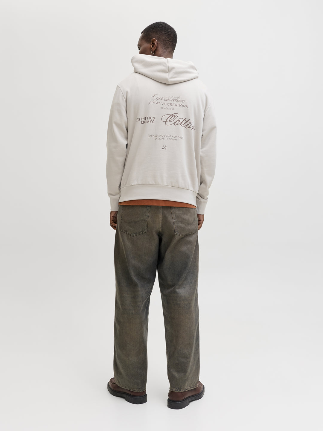 JJROAR SWEAT HOOD, Moonbeam 176631 Bild 6