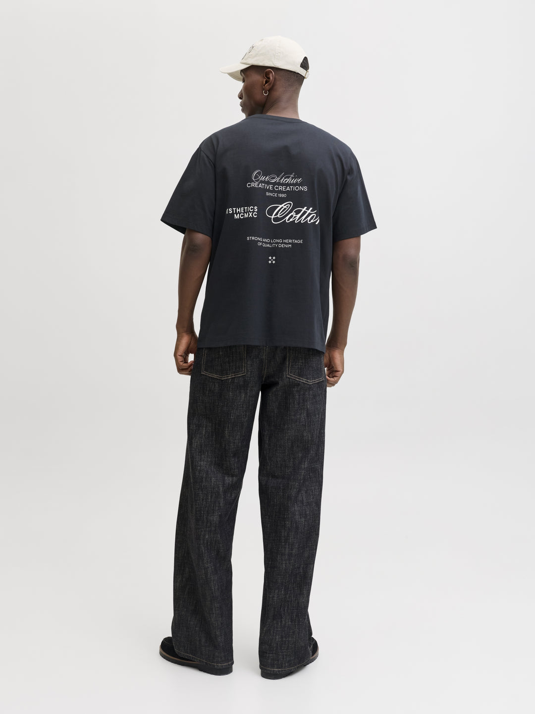 JJROAR TEE SS CREW NECK, Black 178012 Bild 6