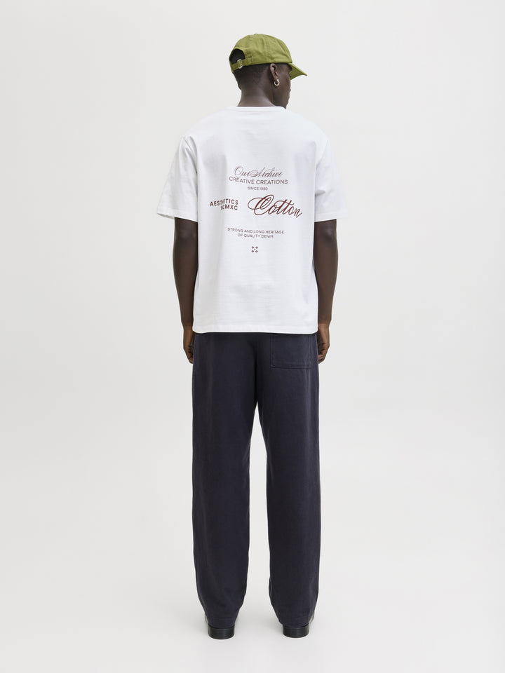 JJROAR TEE SS CREW NECK, Bright White 177627 Bild 14
