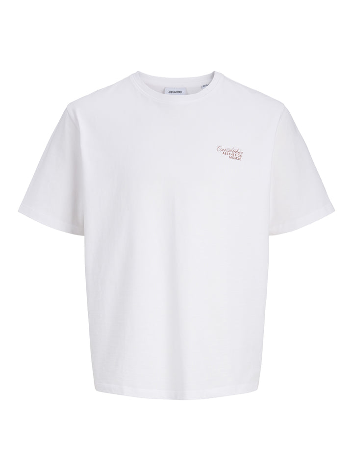 JJROAR TEE SS CREW NECK, Bright White 177627 Bild 1