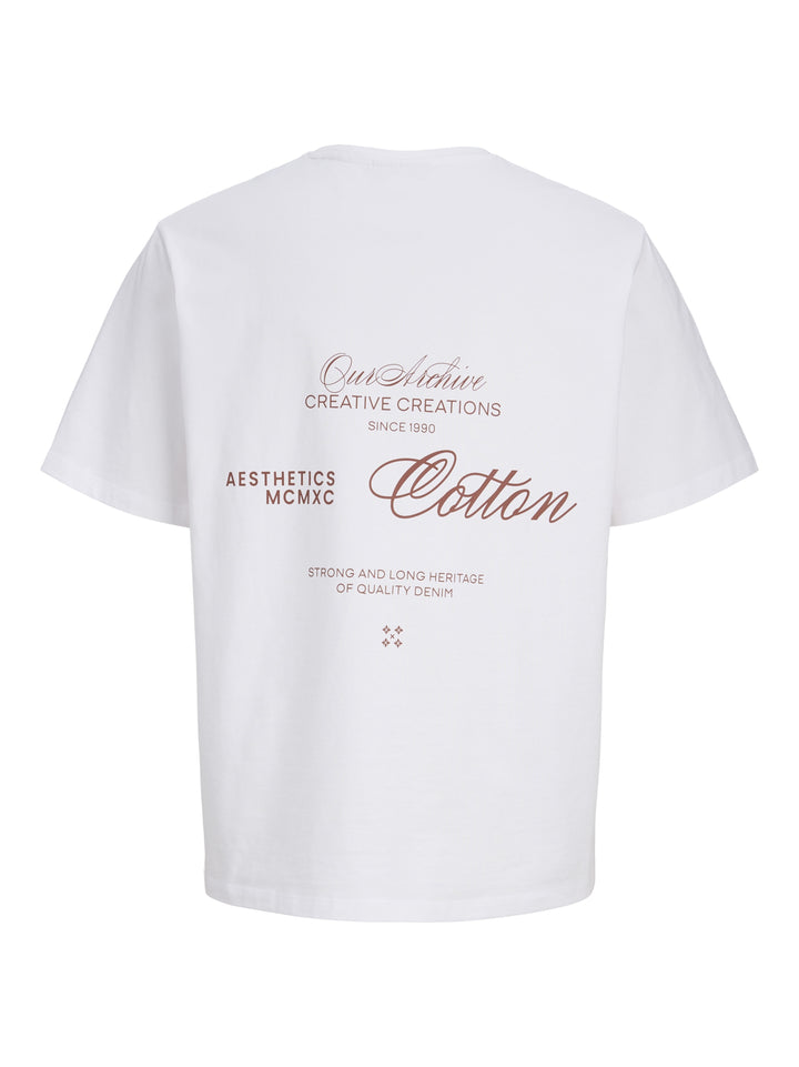 JJROAR TEE SS CREW NECK, Bright White 177627 Bild 2