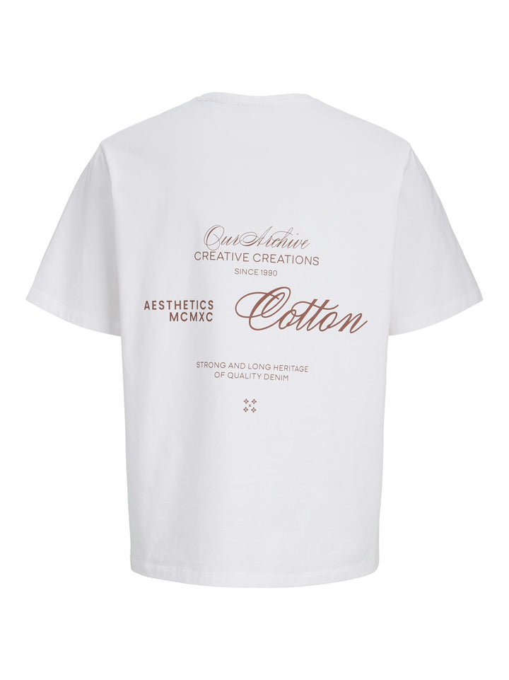 JJROAR TEE SS CREW NECK, Bright White 177627 Bild 2