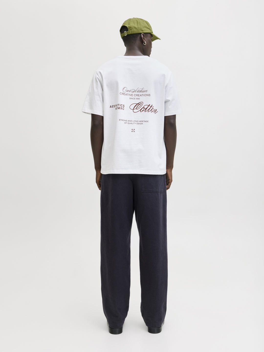 JJROAR TEE SS CREW NECK, Bright White 177627 Bild 6